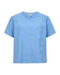 Freequent Ziprea T-shirt Vista Blå