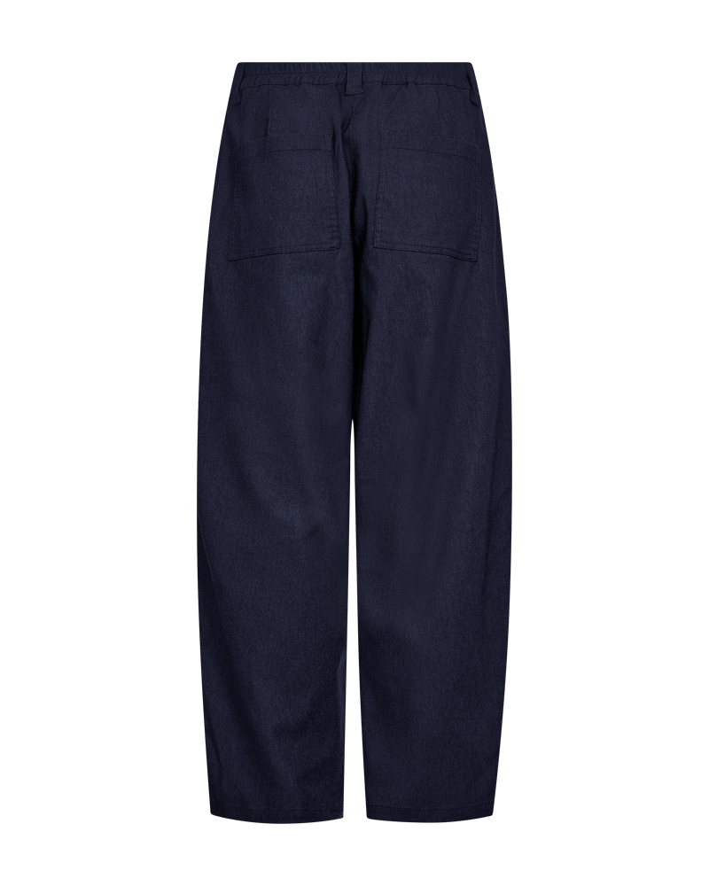 Freequent Tonje Bukser Navy Blå