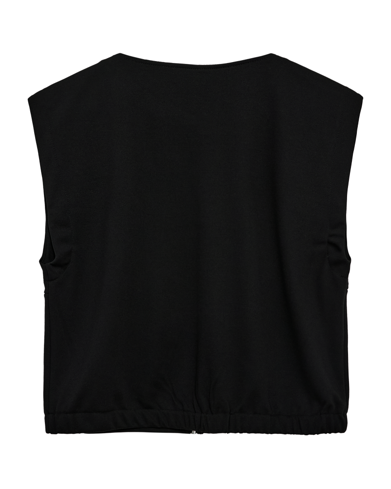 Freequent Nanni Vest Navy Blå