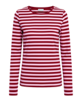Freequent Liana T-shirt True Rød w Sweet Lilla