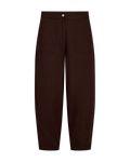 Freequent Lava Buks Leg Pleat Coffee Bean Brun