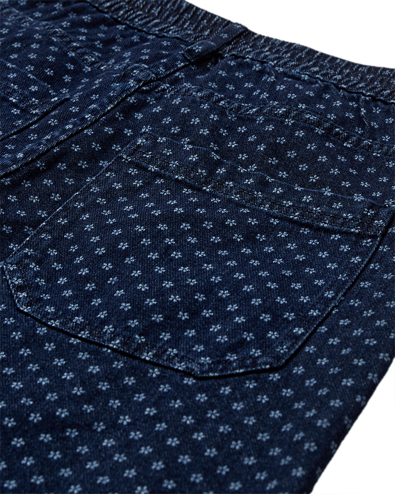 Freequent Rinna Bukser Denim Dark Blå