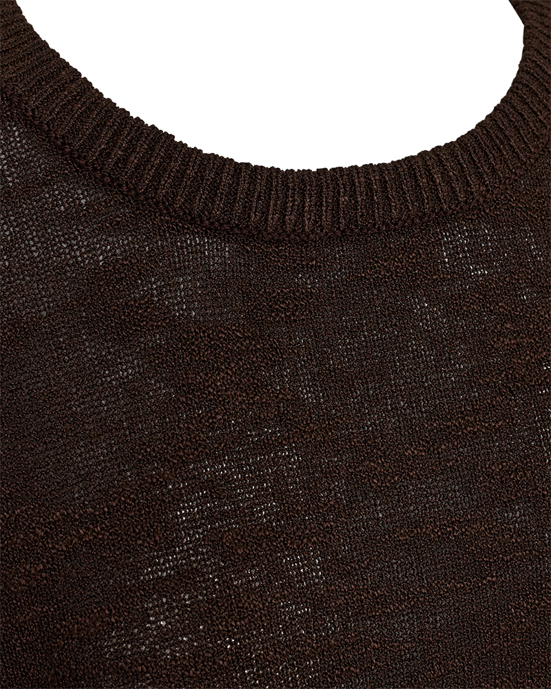 Freequent Vicki Pullover Coffee Bean Brun