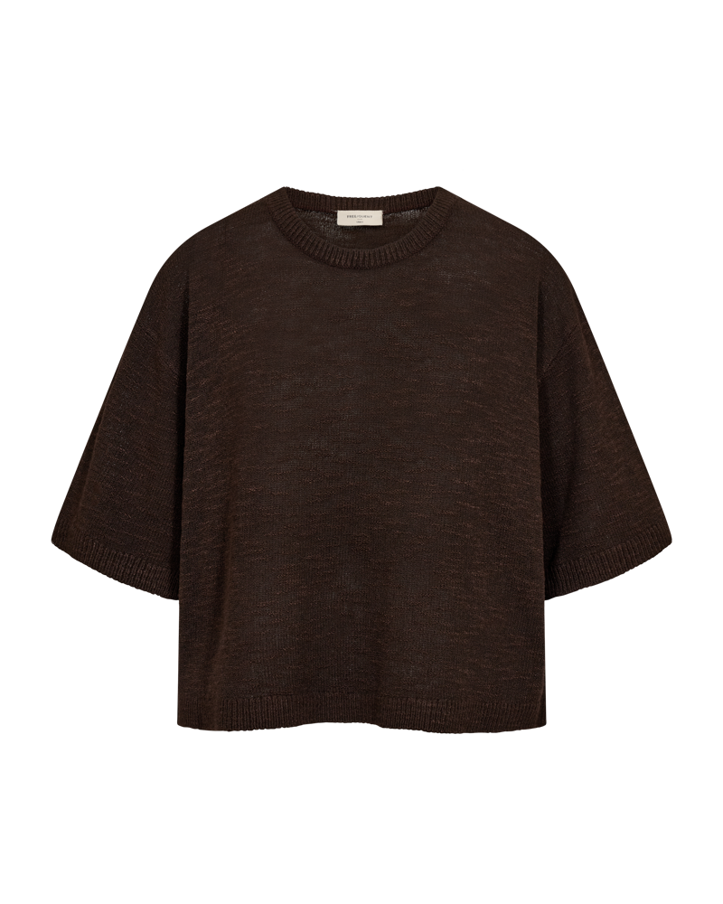 Freequent Vicki Pullover Coffee Bean Brun