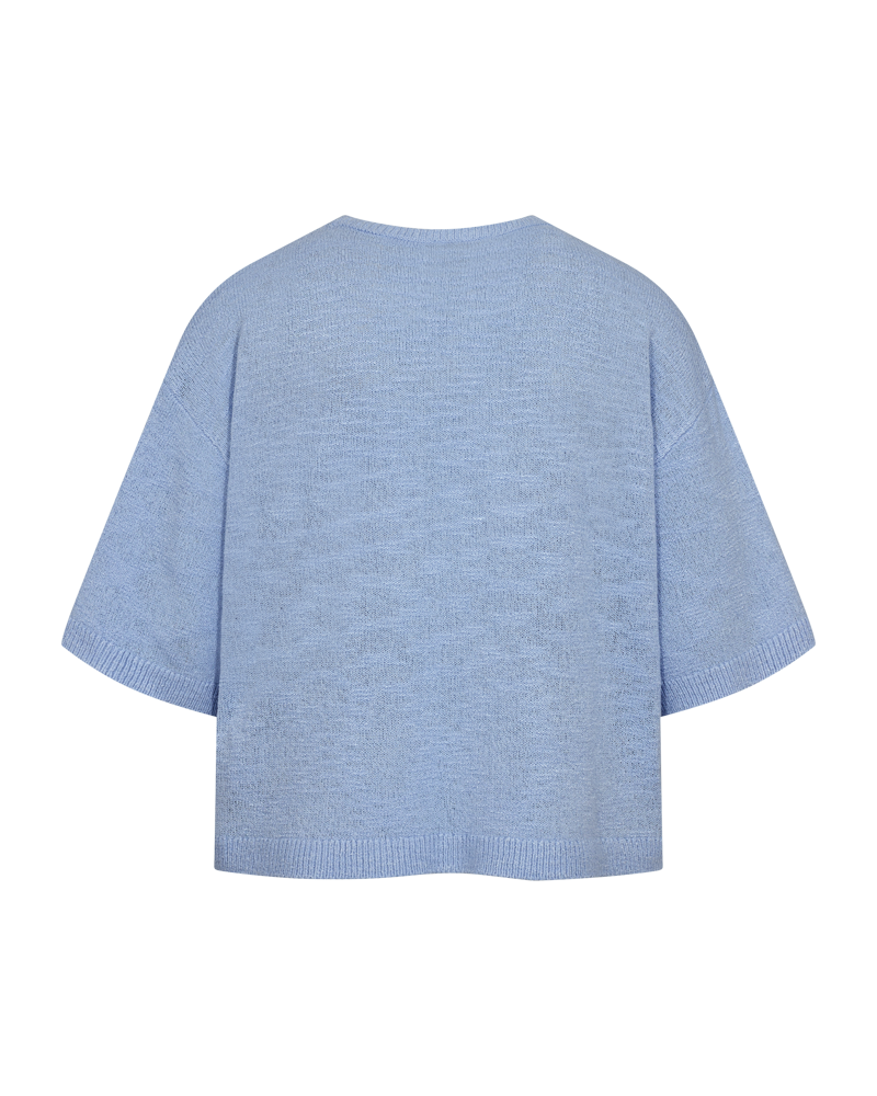 Freequent Vicki Pullover Chambray Blå