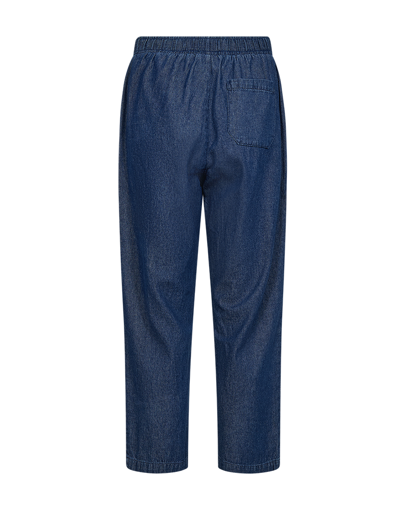 Freequent Esronda Bukser Denim Mørk Blå