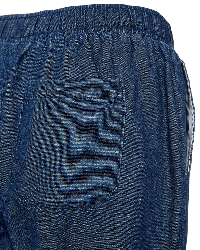 Freequent Esronda Bukser Denim Mørk Blå