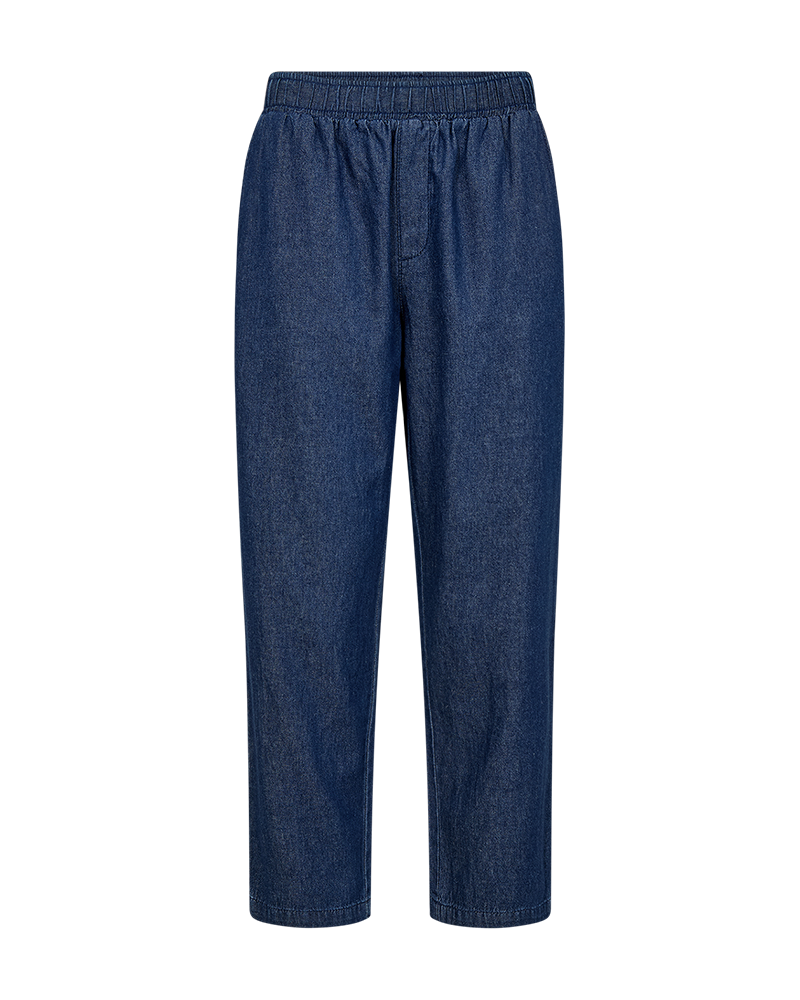 Freequent Esronda Bukser Denim Mørk Blå