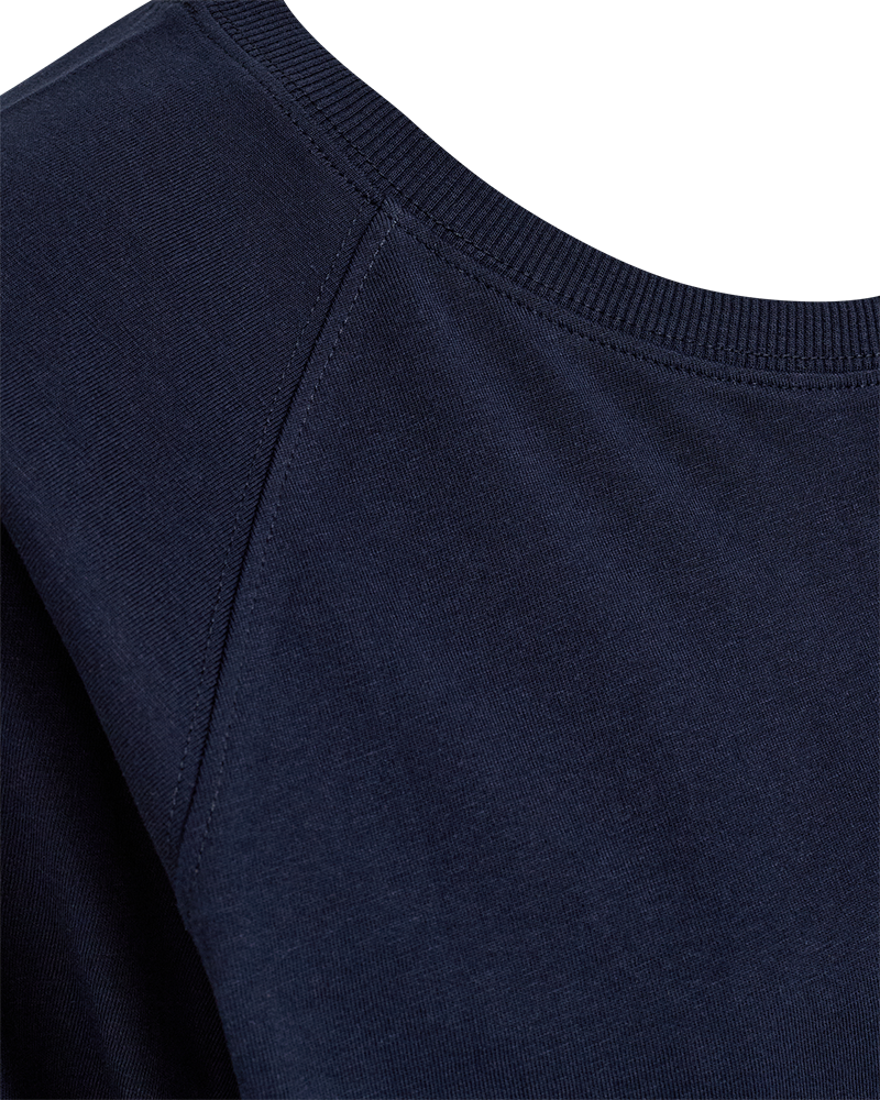 Freequent Comte T-shirt Navy Blå