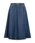 Freequent Milo Nederdel Denim Medium Blå
