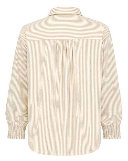 Freequent Esevalina Skjorte Star w. Boulder Off White