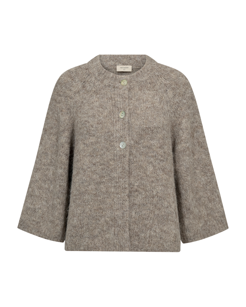 Freequent Grslulu Cardigan Desert Taupe