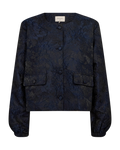 Freequent Vilo Jakke Sort w Navy Blå
