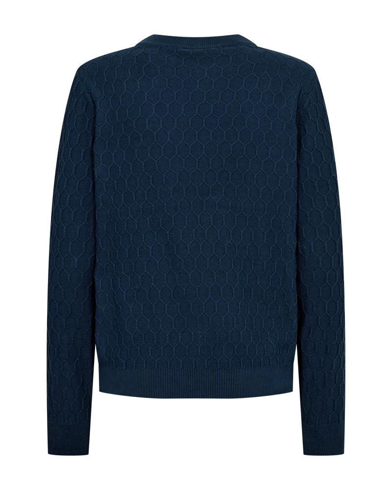 Freequent Dodo Pullover Moonlit Ocean Blå