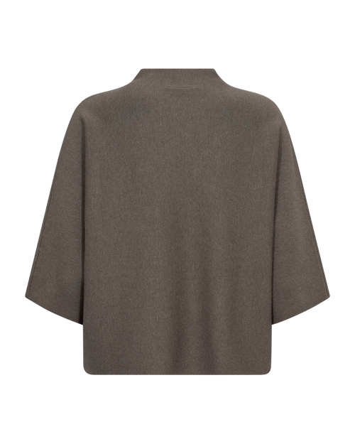 Freequent Ani Pullover Morel Melange w Mole Brun