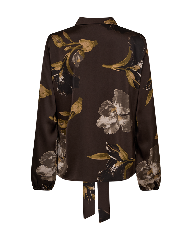 Freequent Zila Bluse Mole w Desert Taupe Brun