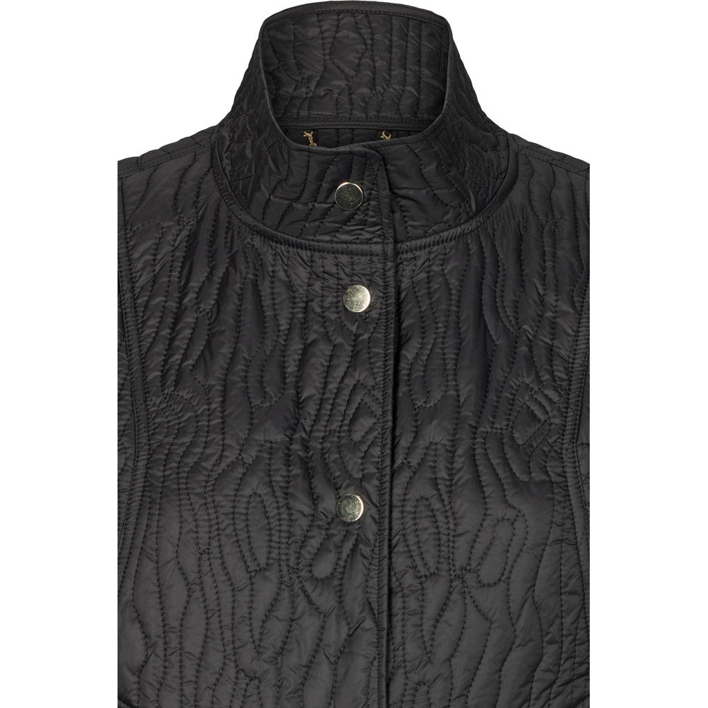 PBO Puffy Timber Vest Sort