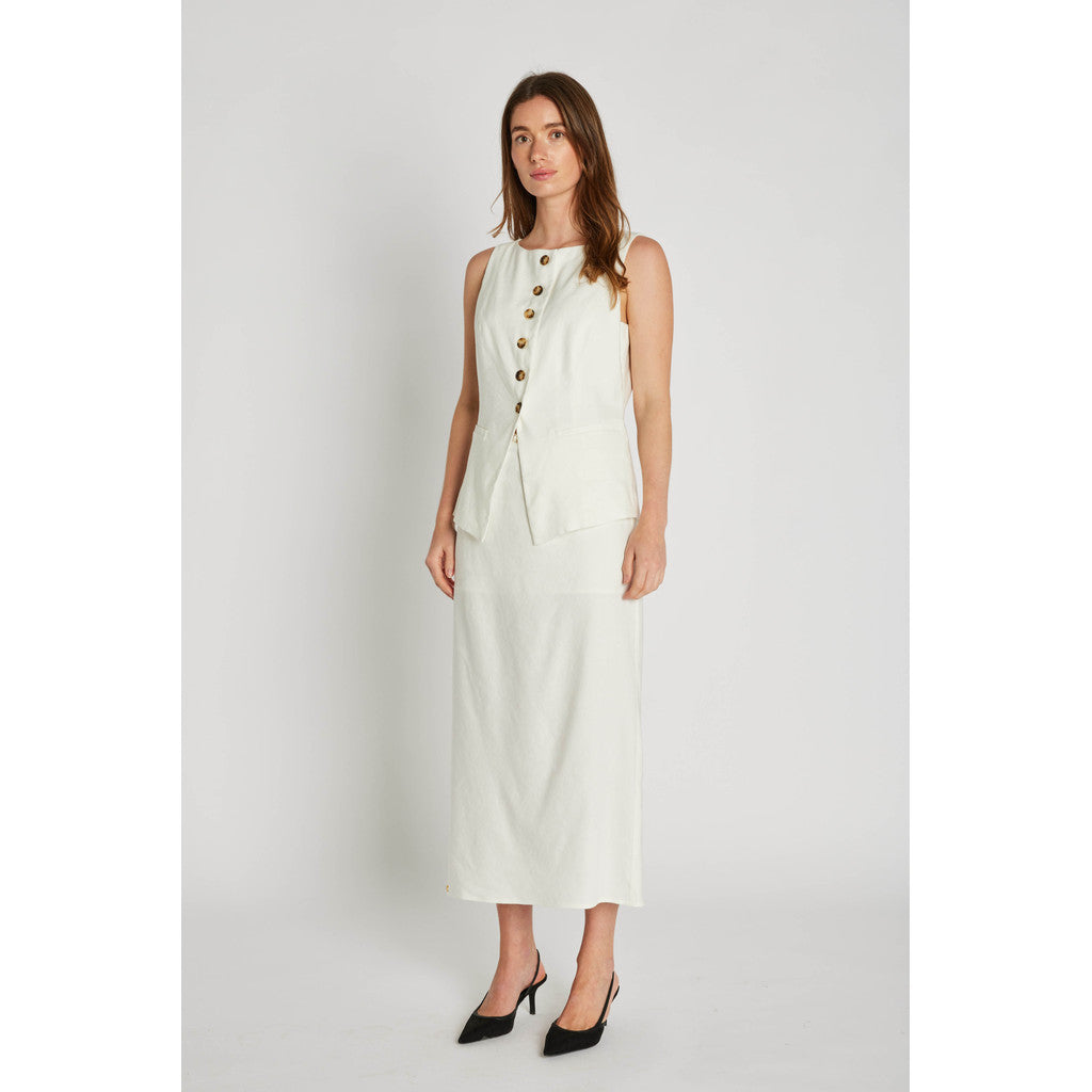 PBO Avenue Vest Star Hvid