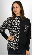 MXO Karn Sweater Mockneck Sort Beige