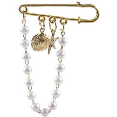 Löwenstein Pins SEA STAR Chain Perler Guld