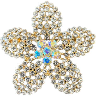 Löwenstein Pins FLOWER Sten Guld