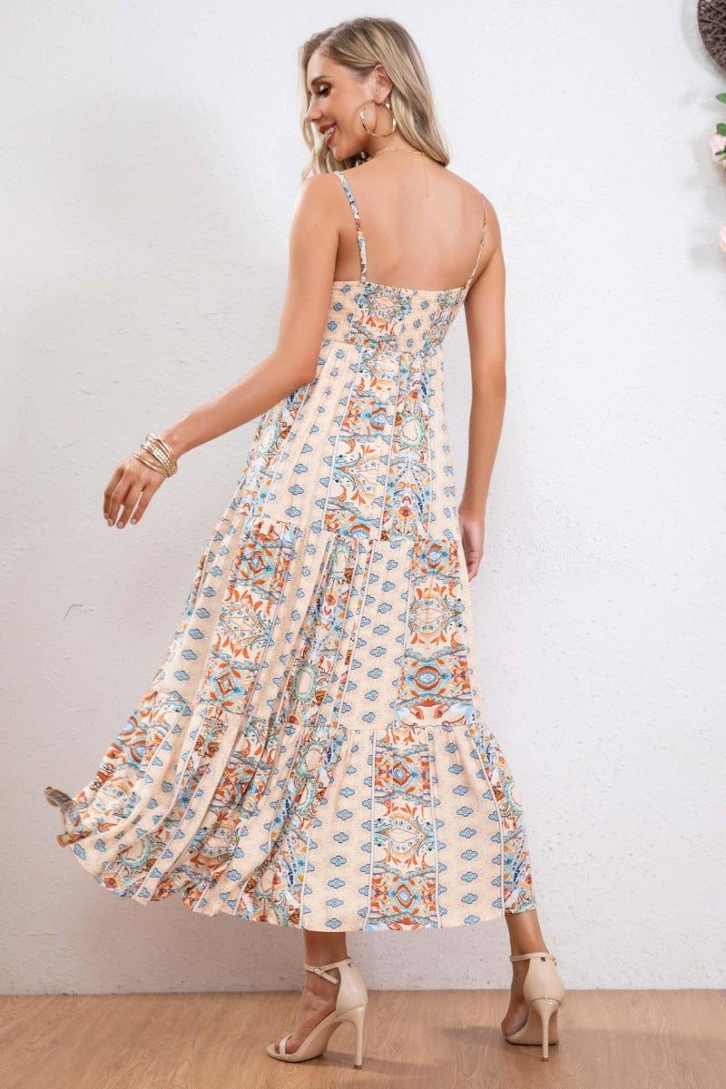 Löwenstein RAVI Kjole Paisley Beige