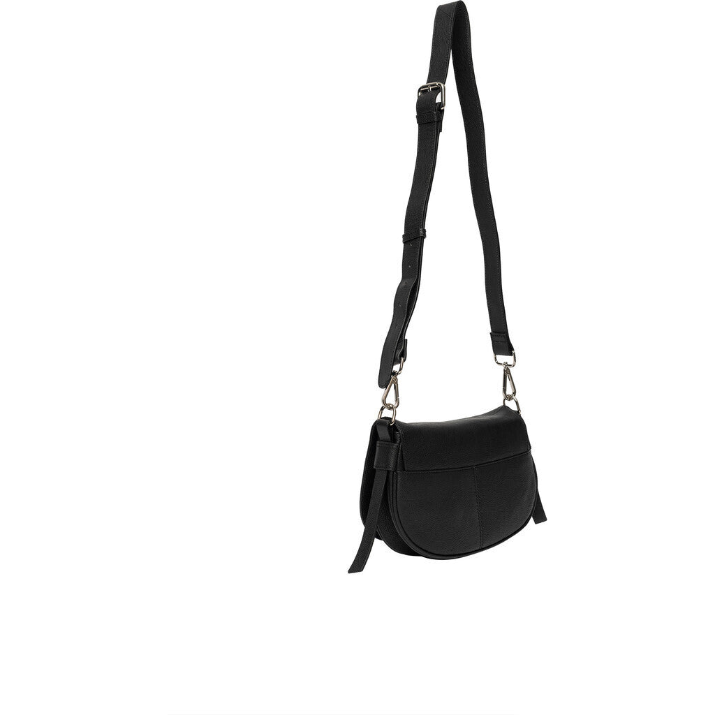 STYLISM 62 Læder Crossover Taske Sort
