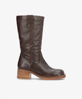 ShoeDesign MONTI Høj Støvle Læder Ebony Mørkebrun