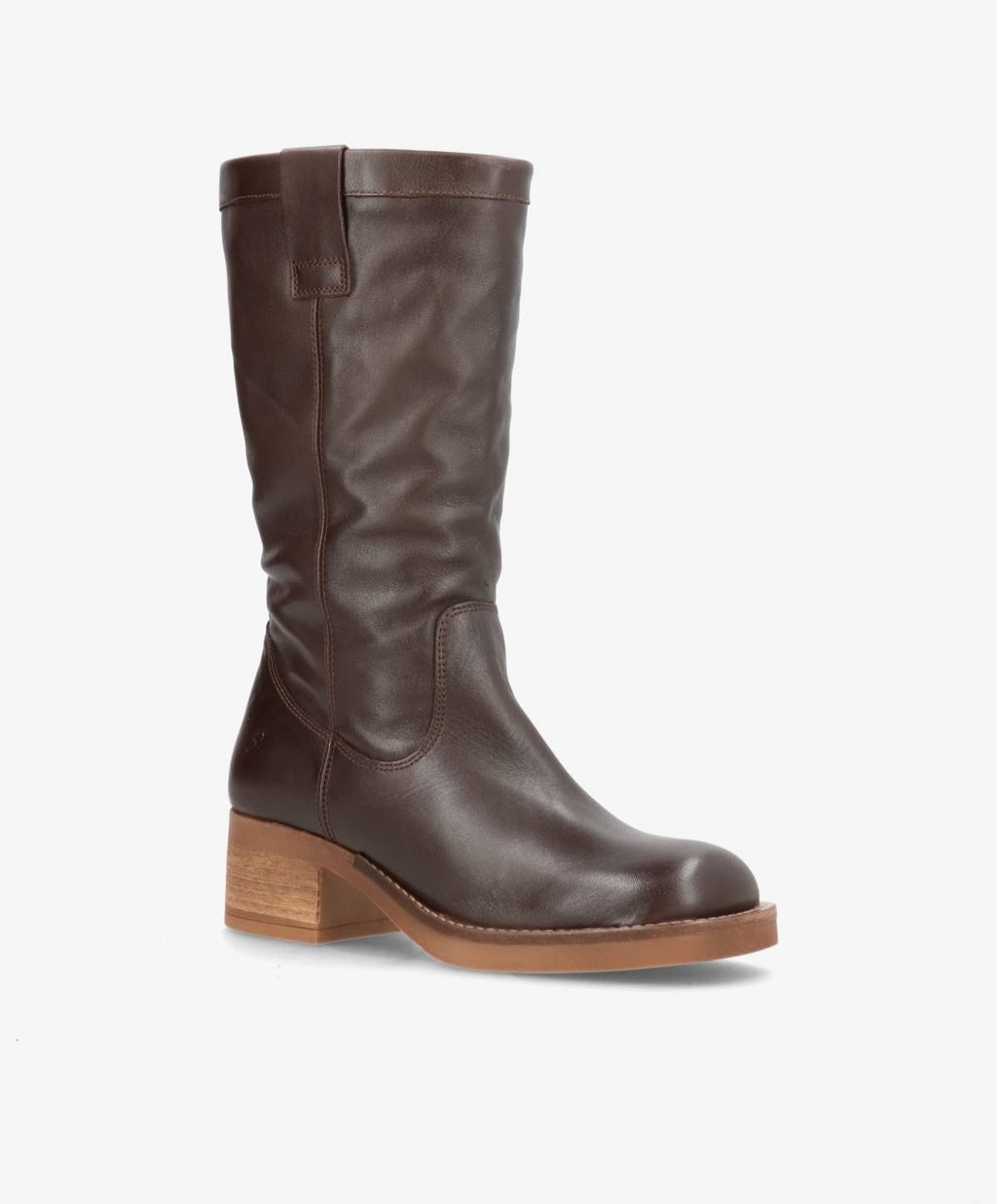 ShoeDesign MONTI Høj Støvle Læder Ebony Mørkebrun