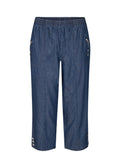 Soyaconcept Akila Bukser Chambray Blå