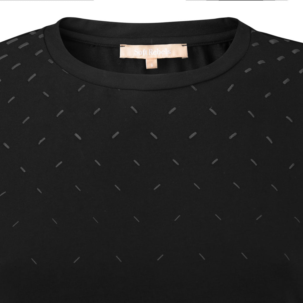 Soft Rebels Jane SS Top Black