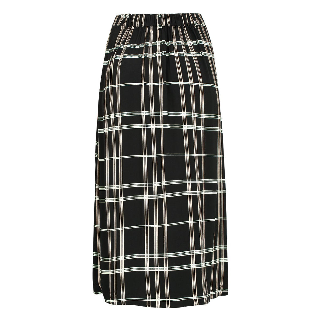 Soft Rebels Lillian Midi Skirt Mono Check