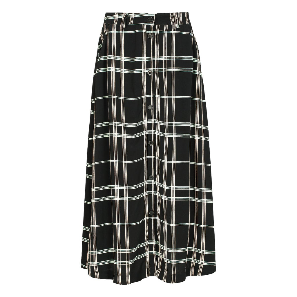Soft Rebels Lillian Midi Skirt Mono Check