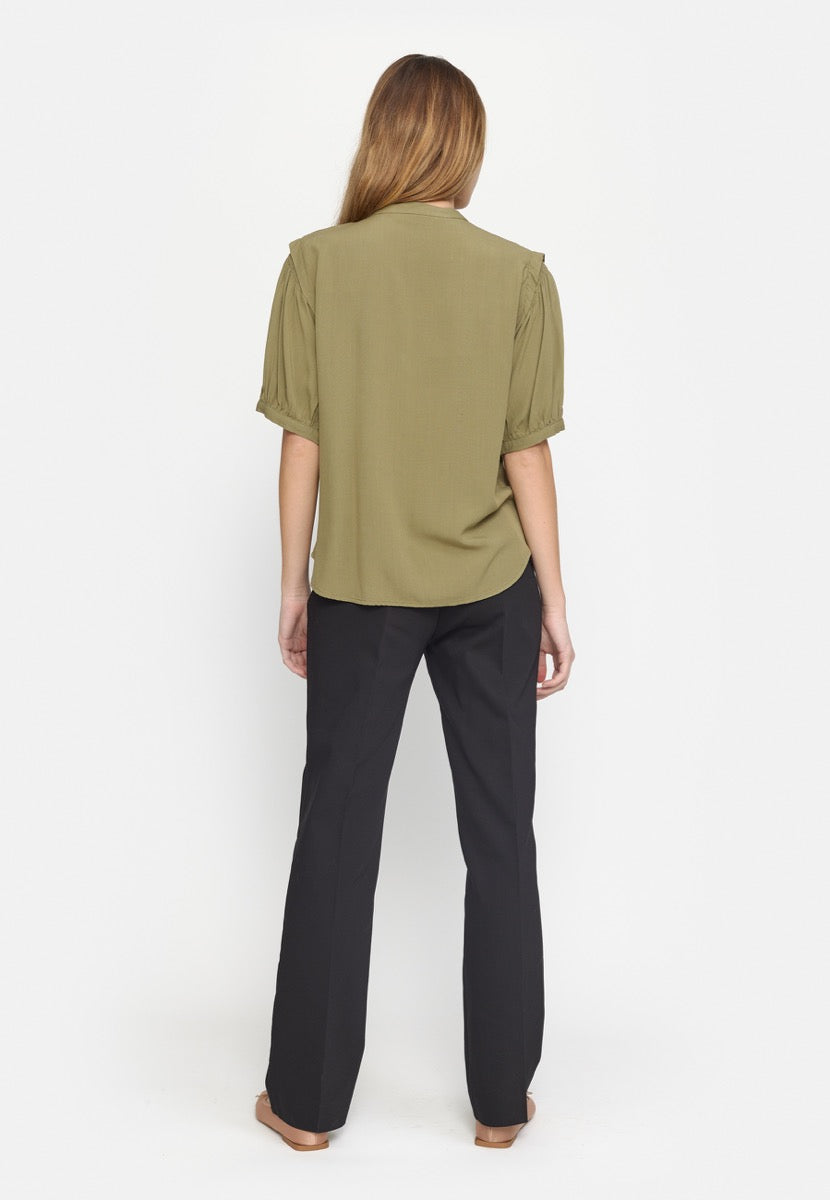 Soft Rebels Pansy Skjorte Martini Olive Grøn