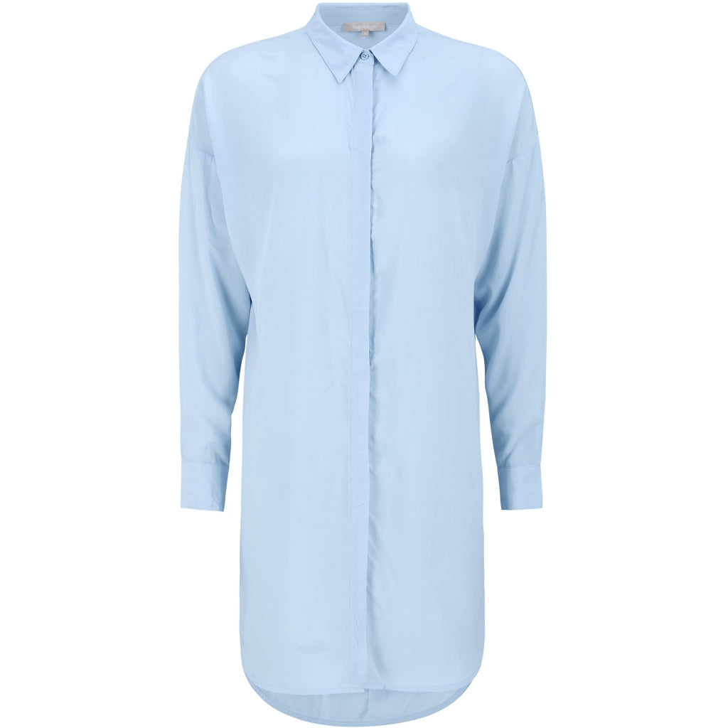 Soft Rebels Freedom LS Lang Skjorte Cashmere Blå