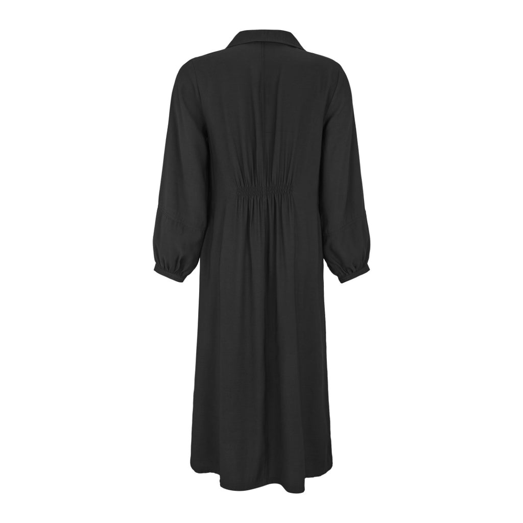 Soft Rebels Lynne Midi Kjole Sort