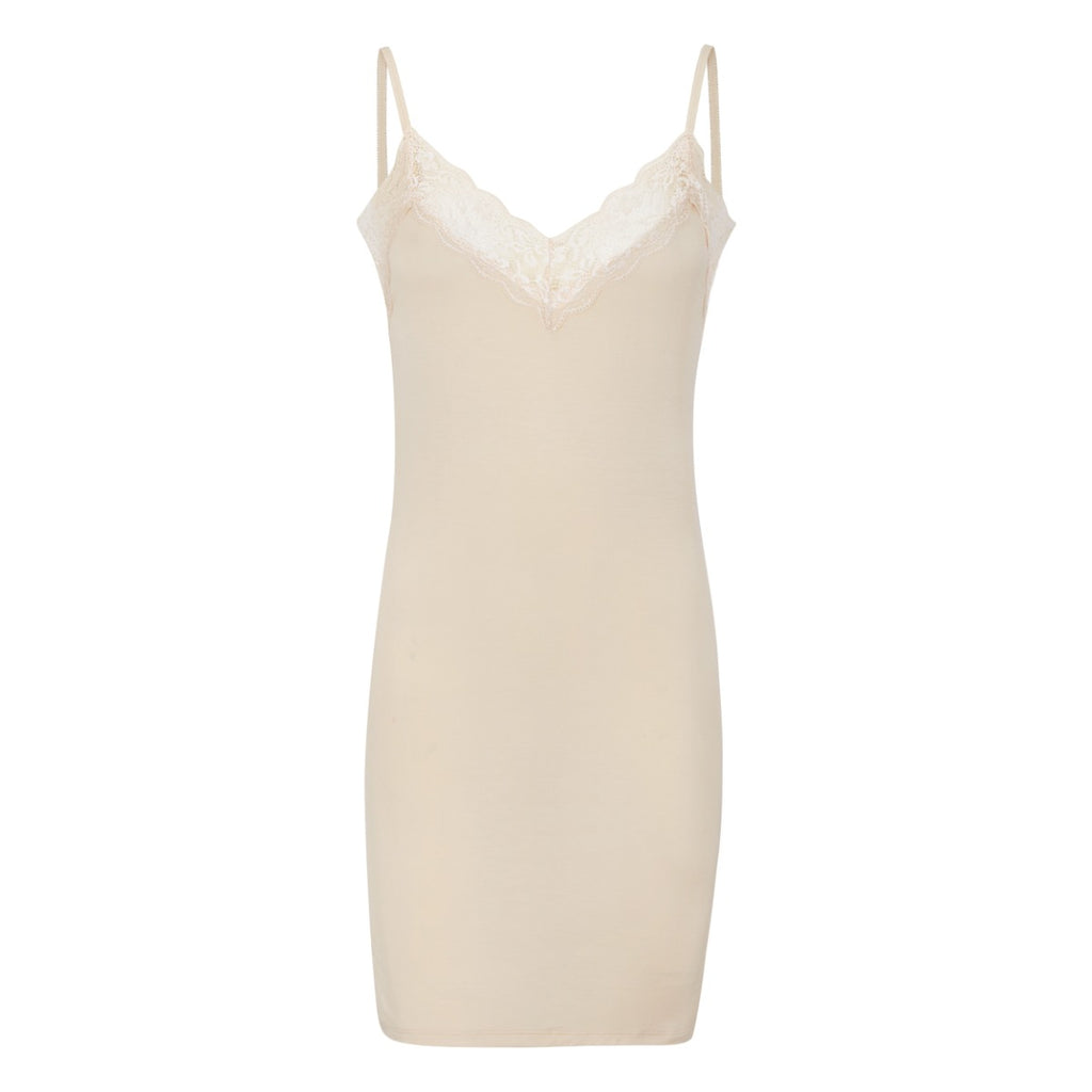 Soft Rebels Jade Singlet Kjole Sand