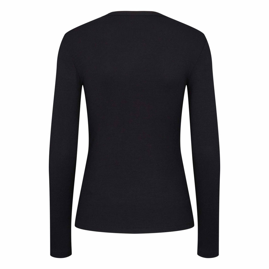 Soft Rebels Fenja O Neck Top Sort
