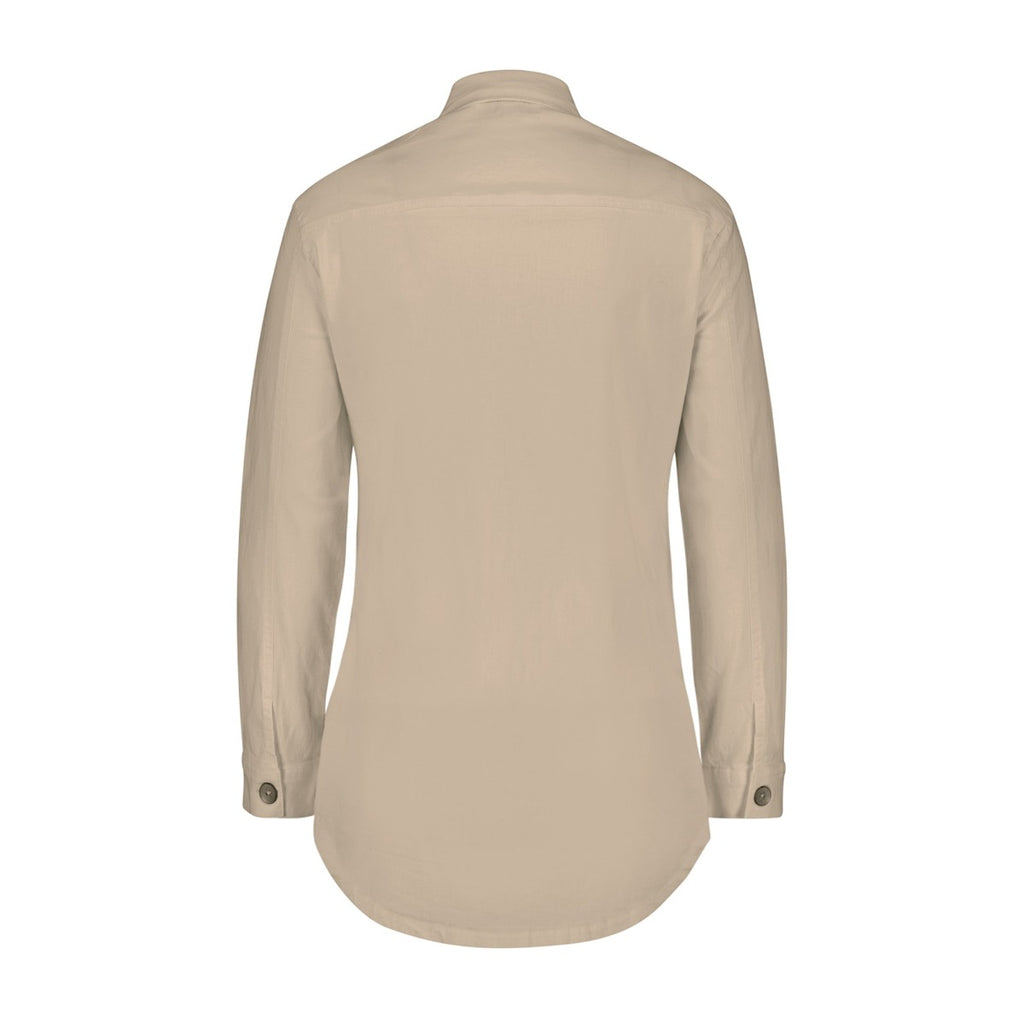 Red Button Nana LinenLook Jakke Hazelnut Sand