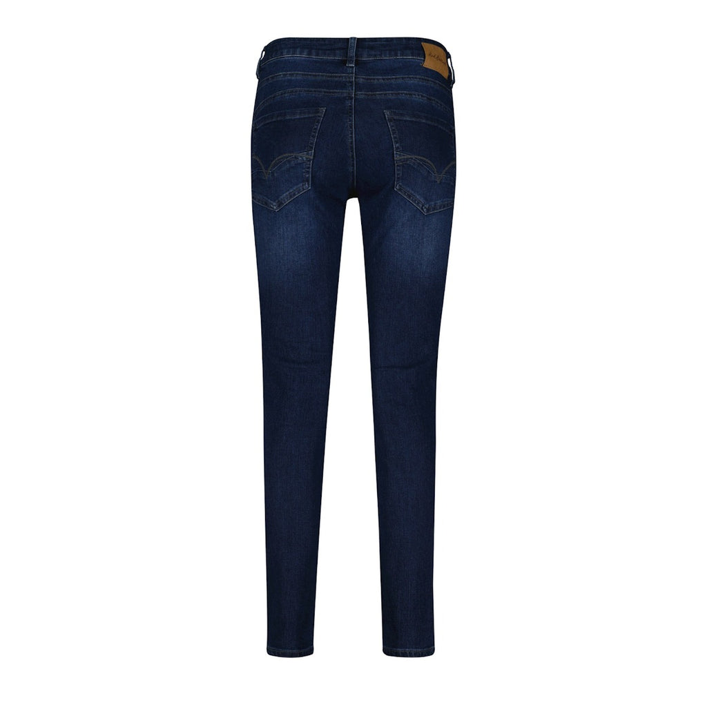 Red Button Sissy Jeans Embrodidery Classic Blå