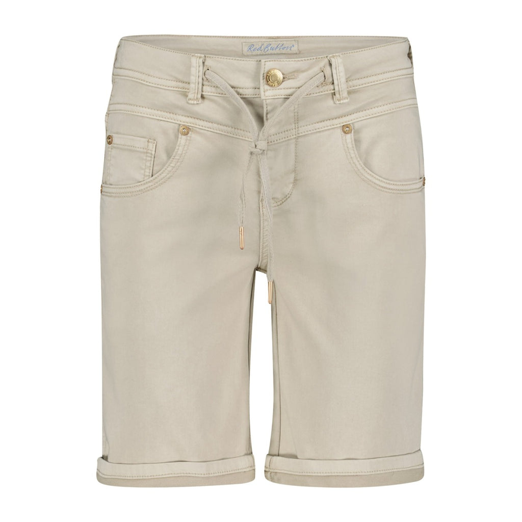 Red Button Relax Shorts Jog Stone Brun