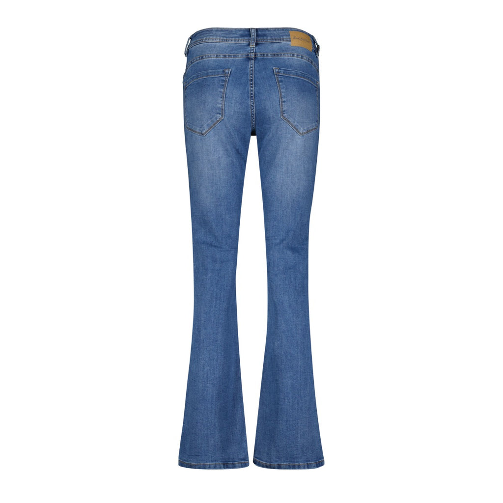 Red Button Babette Jeans Flared Leg33 Stone Used Blå