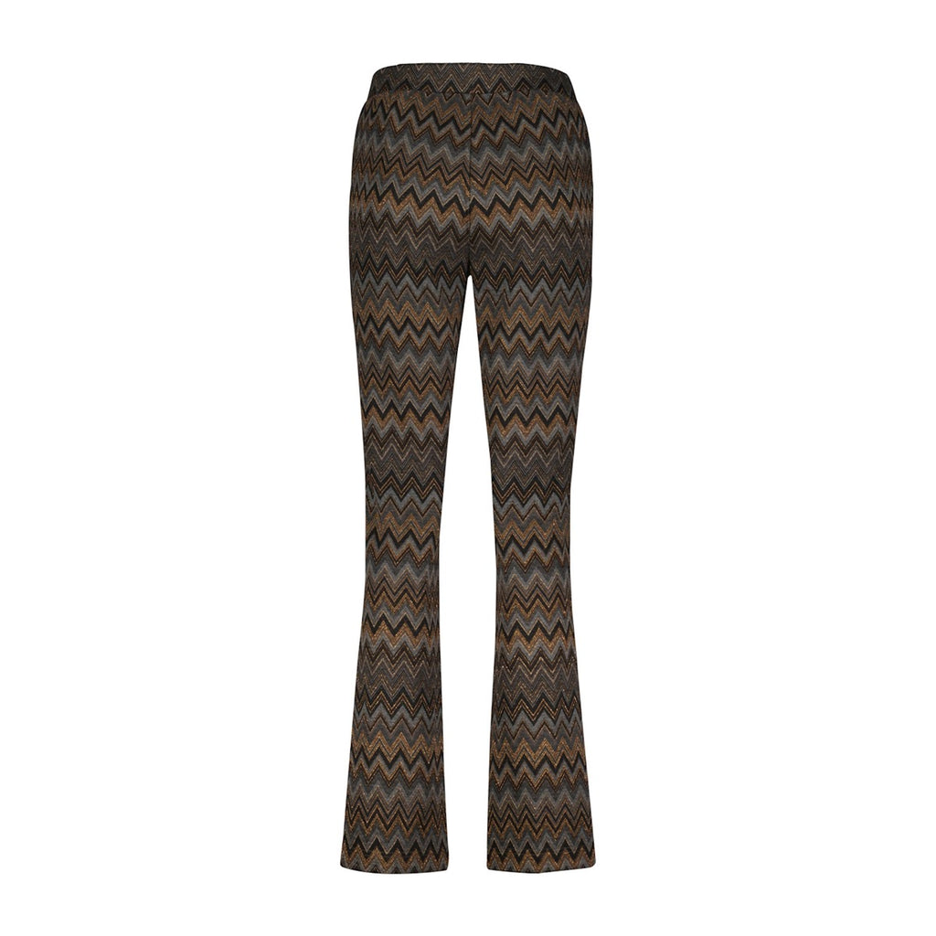 Red Button Bibette Buks Zigzag Brun Bronze