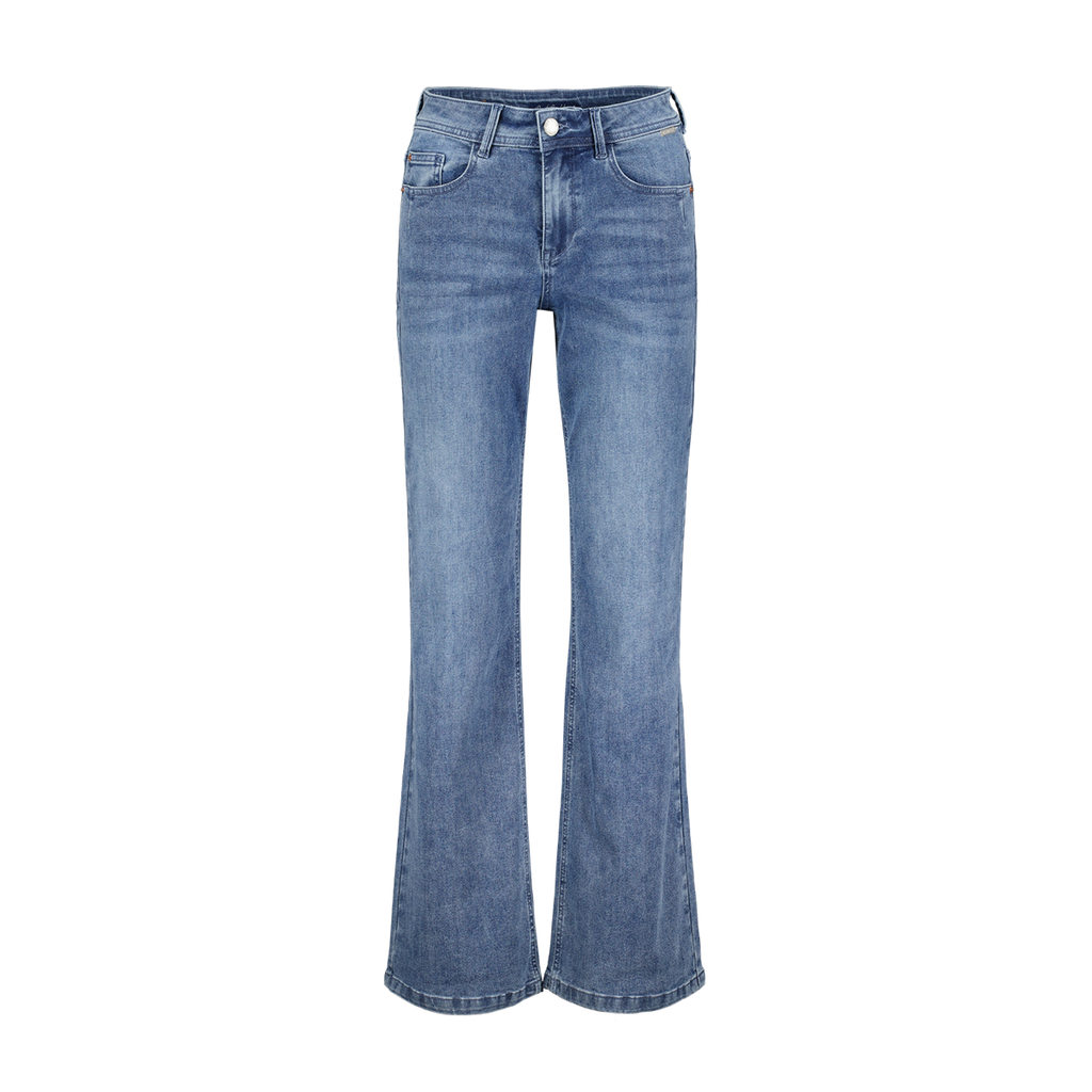 Red Button Colette Jeans High Rise L31 Stone Used Blå