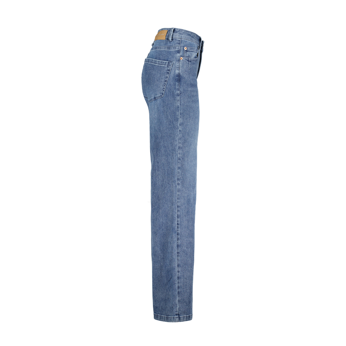 Red Button Colette Jeans High Rise L31 Stone Used Blå
