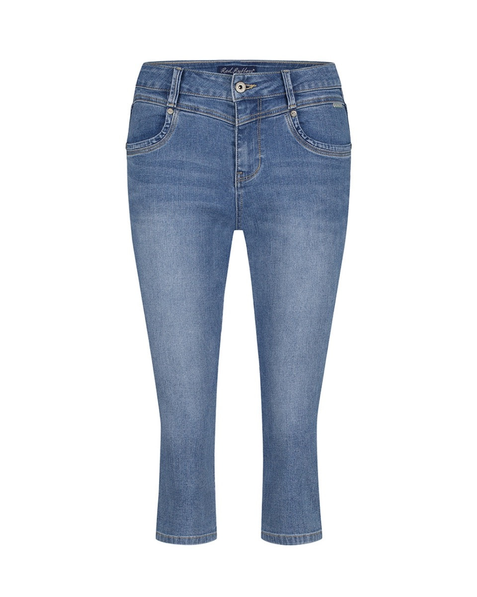 Red Button Size Mid Stone Used Bukser 59 Cm Midstone Denim