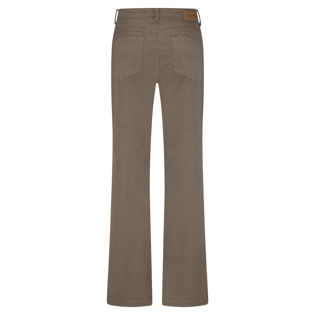 Red Button Claudette Shiny Bukser Cord L32 Warm Taupe Brun