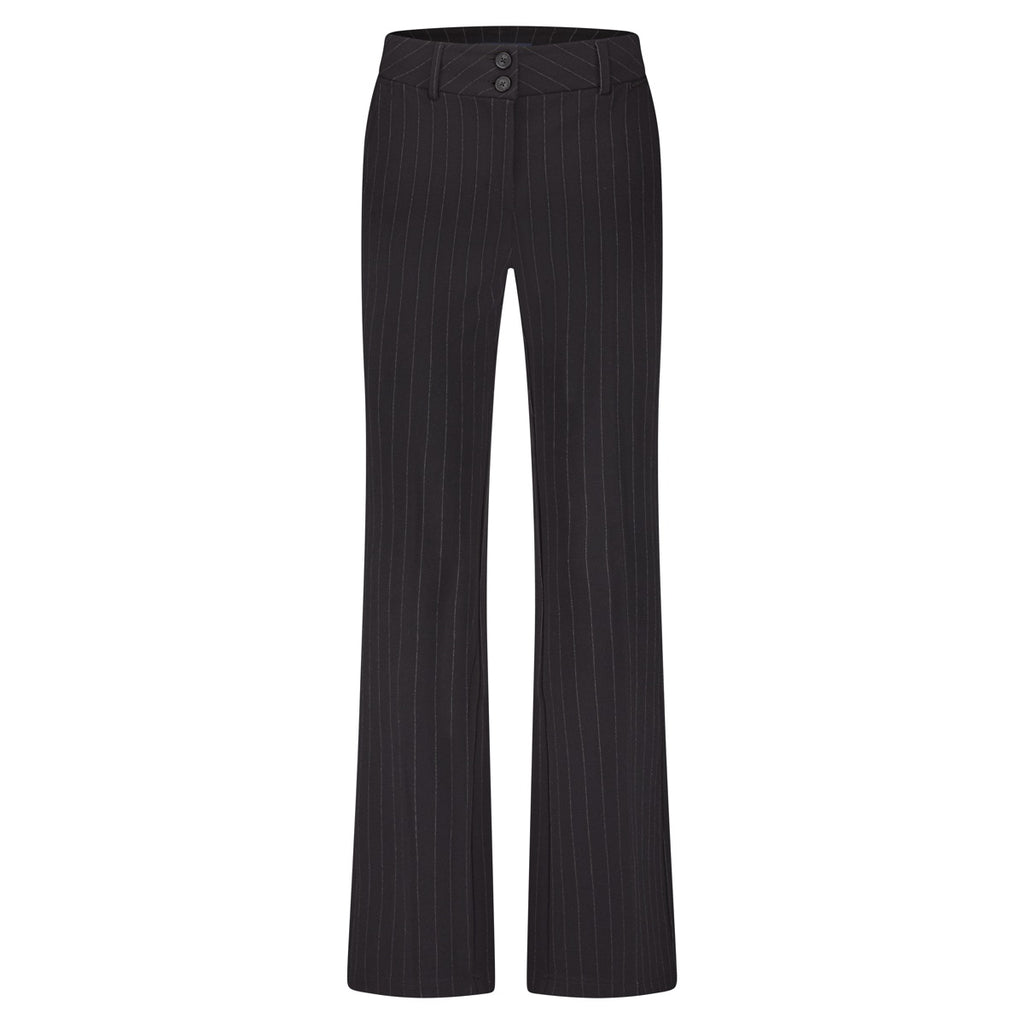 Red Button Bibette Punta Bukser Pinstribe L32 Sort