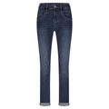 Red Button Kate Jeans Embroidery Dark Stone Used Blå