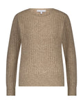 Red Button Sweet Cable Strik Sweater Latte Brun